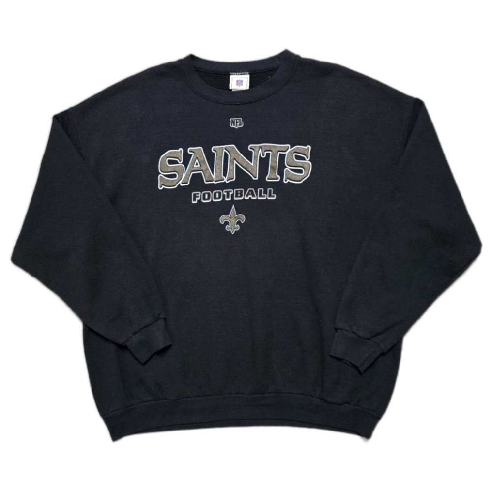 Vintage 90s New Orleans Saints Crewneck Sweatshirt Mens 2XL NFL VF Imagewear